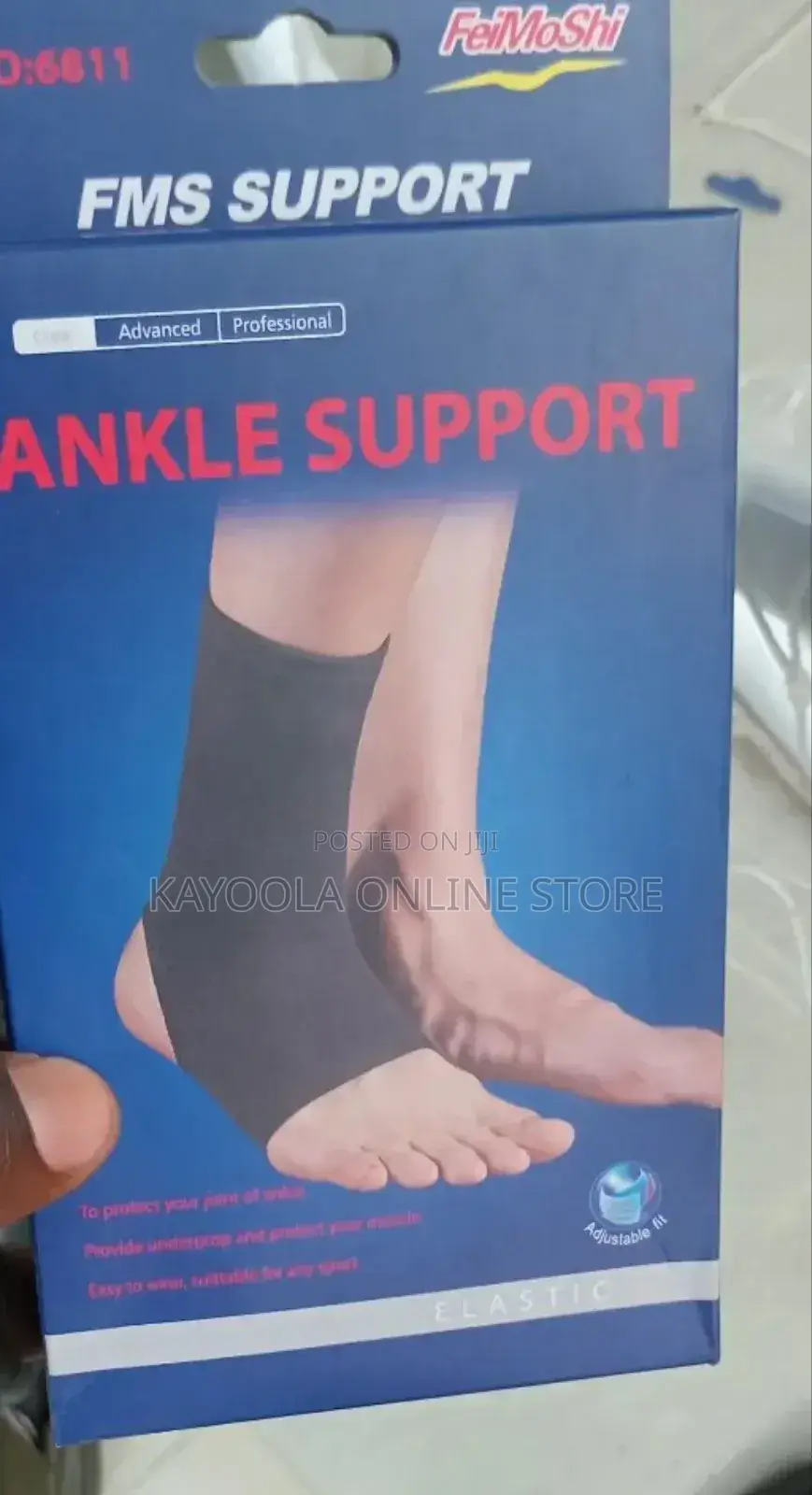 1 Pc Adjustable Compression Ankle Support Brace