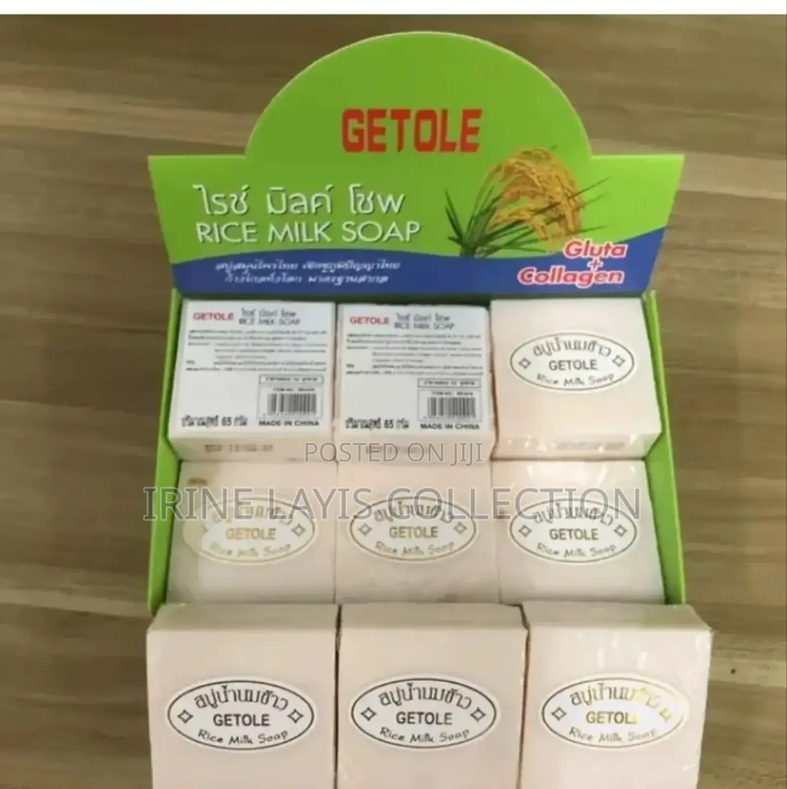 Rice Milk Soap Gluta+Collagen