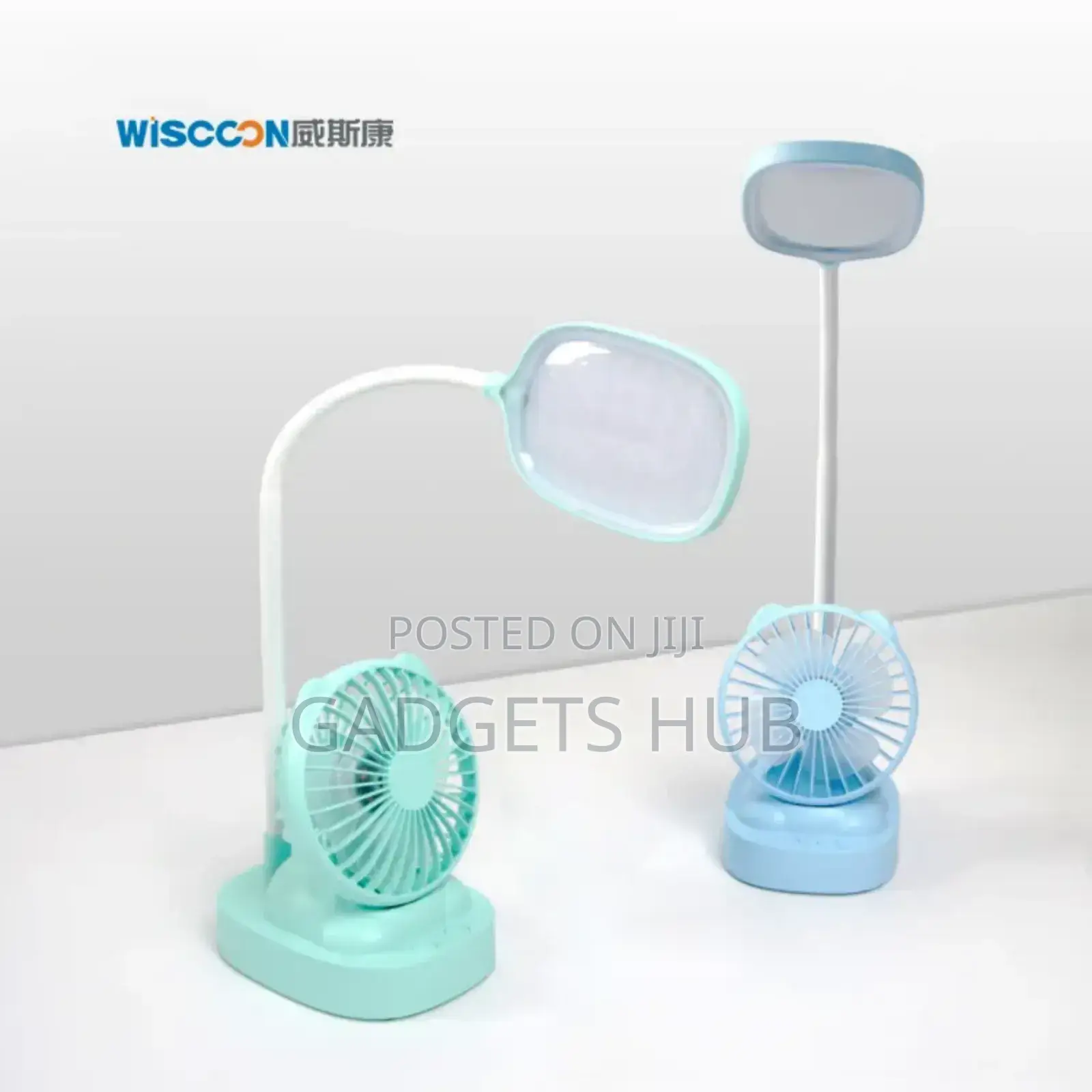 2 In1 Desk Lamp Desk Min Fan