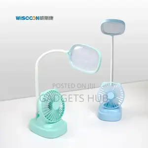 2 In1 Desk Lamp Desk Min Fan
