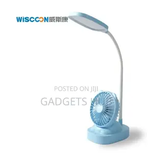 2 In1 Desk Lamp Desk Min Fan