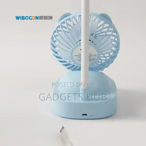 2 In1 Desk Lamp Desk Min Fan