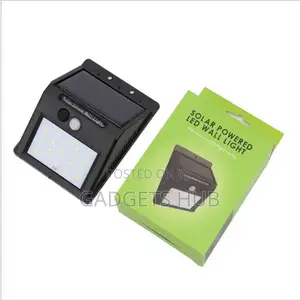 6w Solar Garden Lamp Led Security Lights With Motion Sensor