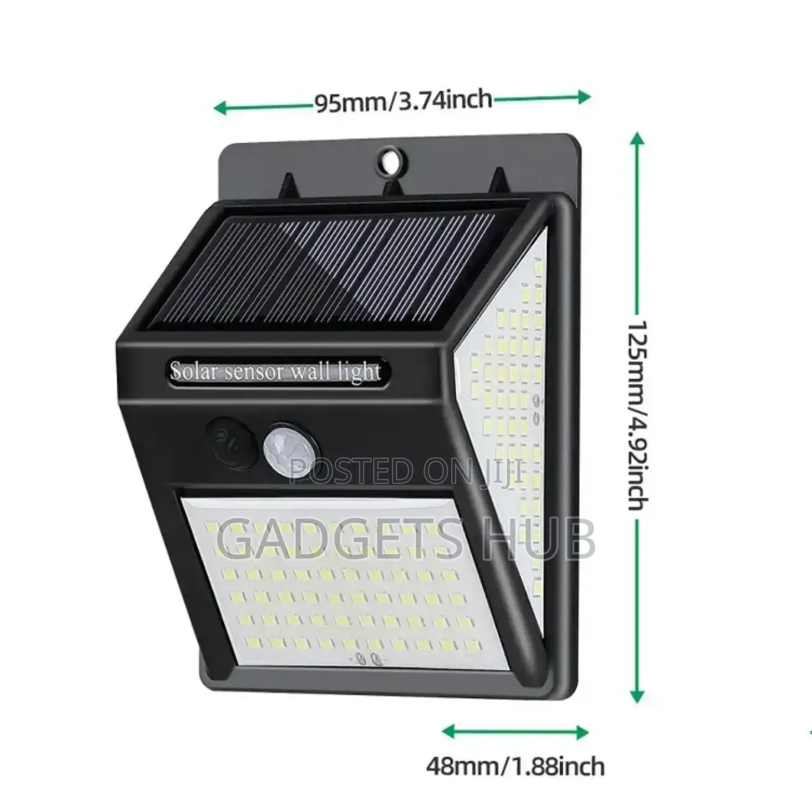 6w Solar Garden Lamp Led Security Lights With Motion Sensor