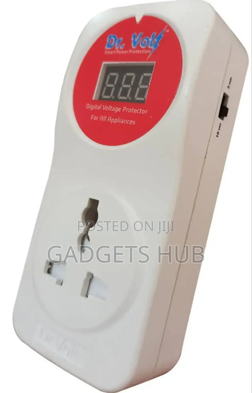 Dr. Volt 13 Amps Power Surge Protector With Digital Display