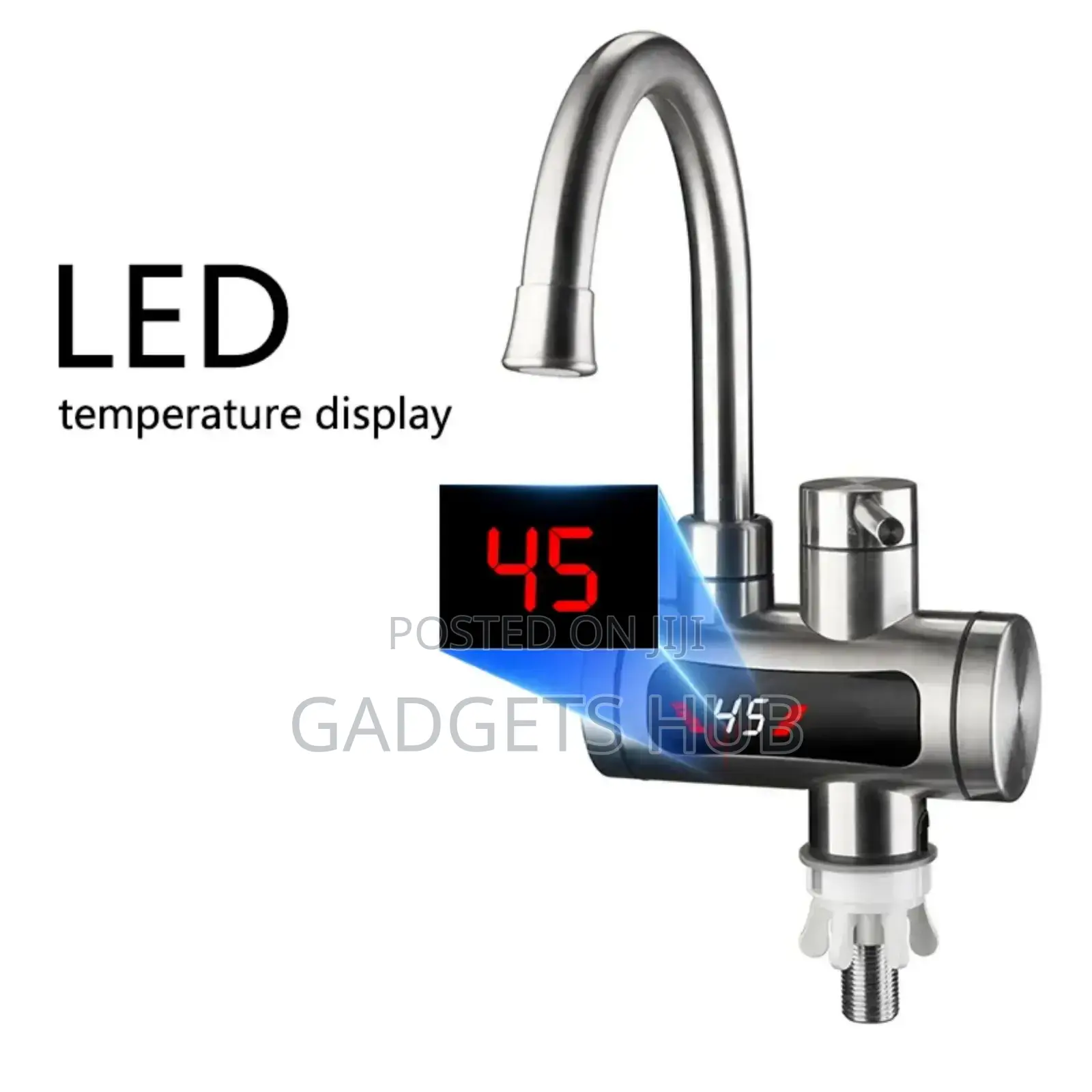 Basin Sink Heating Faucet With Temperature Display
