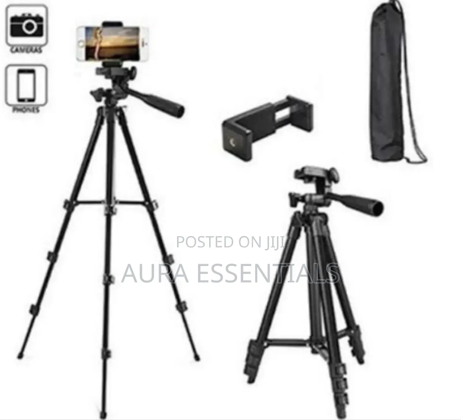 Professional Foldable Heavy Duty Phone Tripod