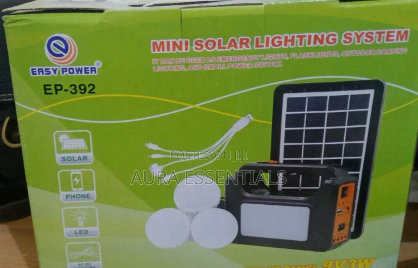 Generic Home Solar Lighting System