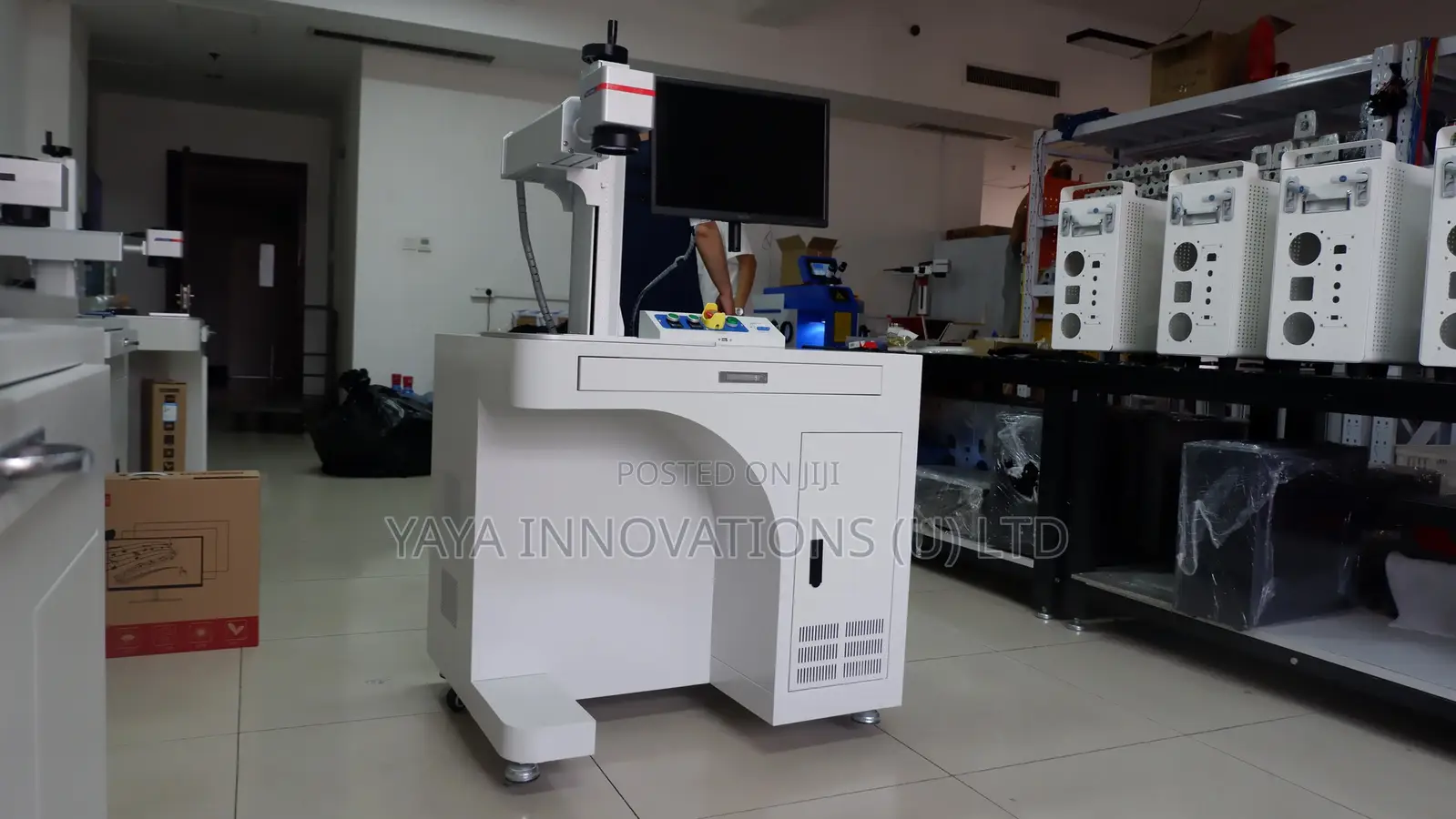 Laser Fiber Marking Machine - Desk Model