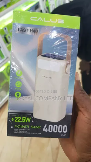 First Charge Powerbank Calus 40,000mah/22.5w