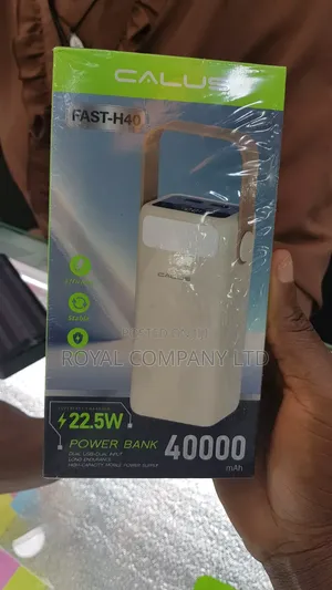 First Charge Powerbank Calus 40,000mah/22.5w