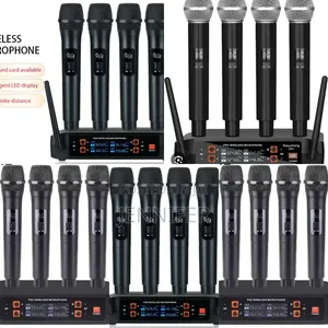 4 PCS Professional Wireless Microphone