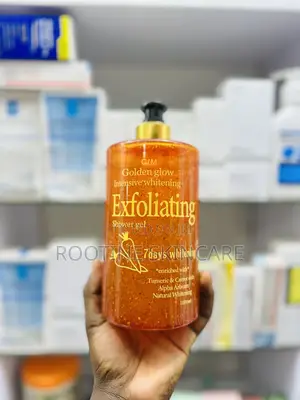 Golden Glow Intense Whitening Exfoliating Body Wash