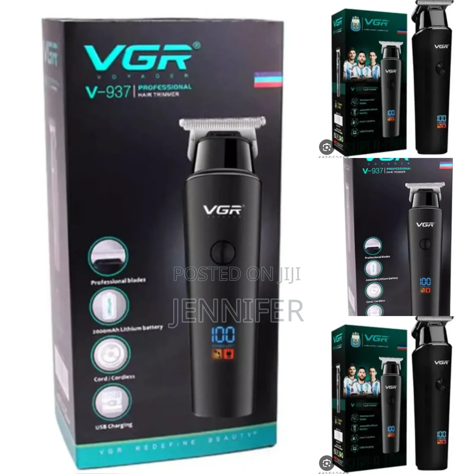 VGR Rechargeable Hair Clipper