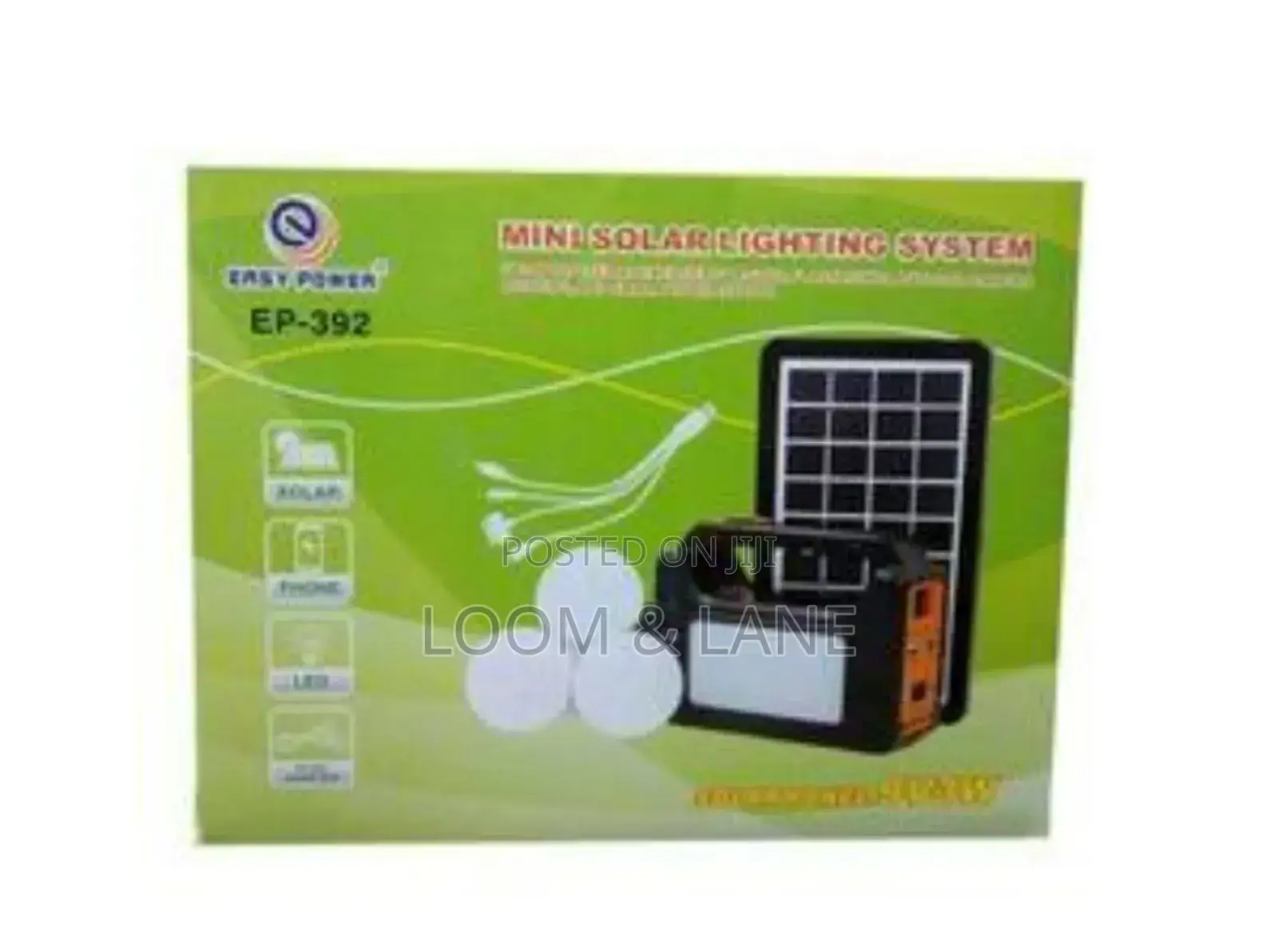 Generic Home Solar Lighting System