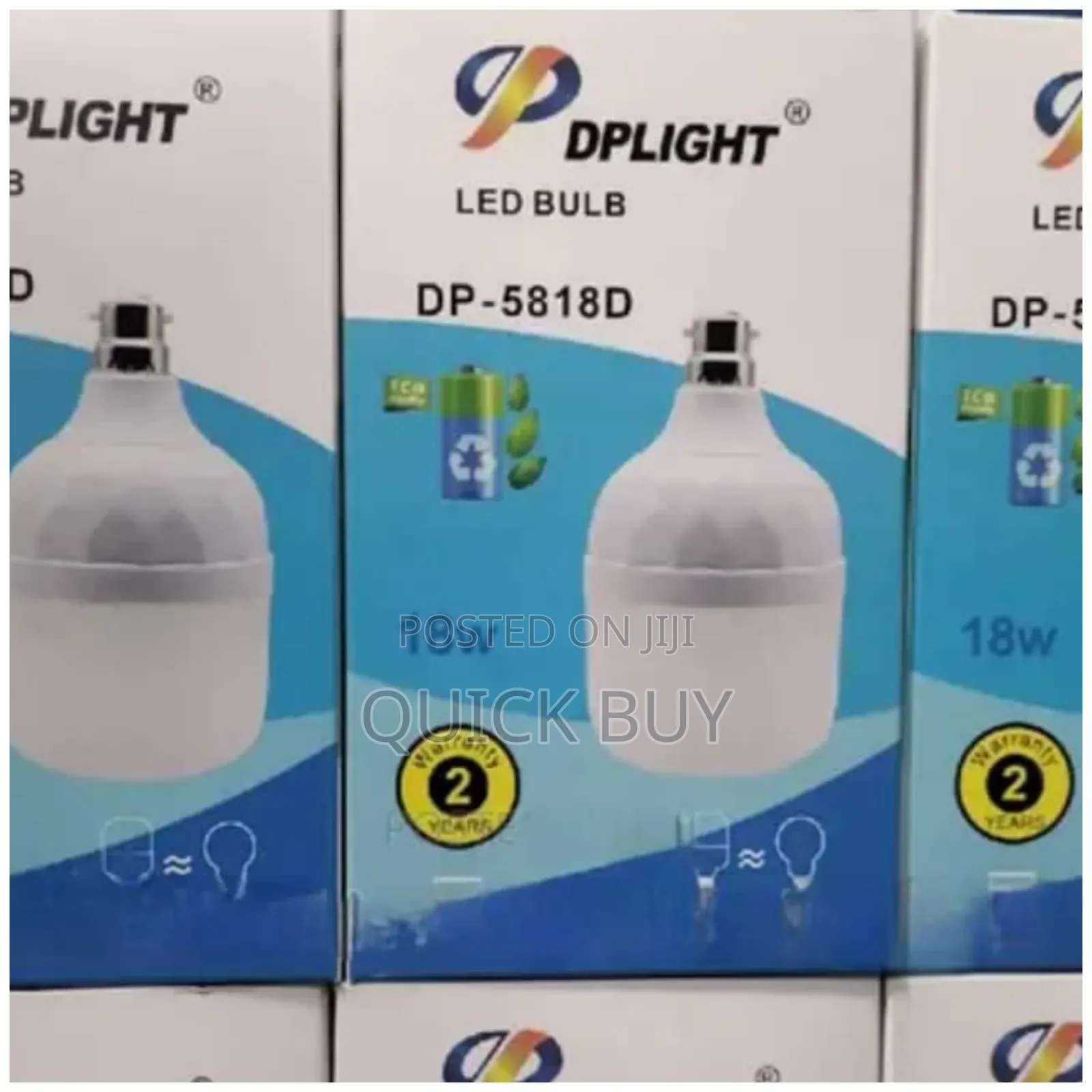 New Dp Light 18w Rechargeable Bulb