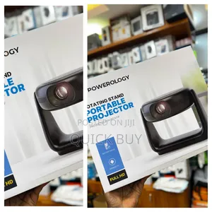 New Rotating Stand Portable Projector