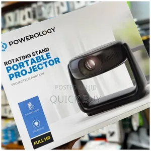 New Rotating Stand Portable Projector