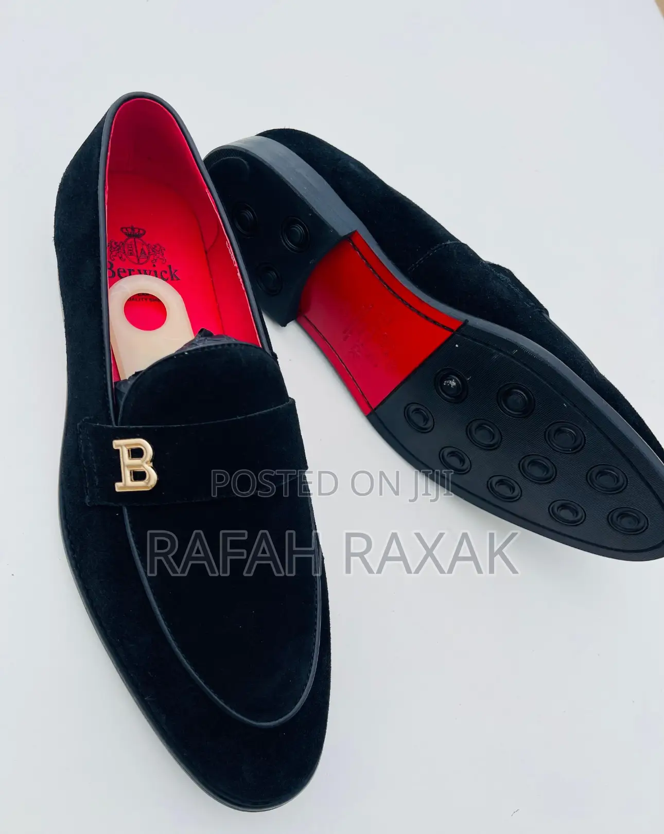Original Men’S Classic Black Suede Berwick Loafers