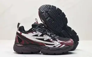 Original Maroon/White/Black Off-White Be Right Back Sneakers