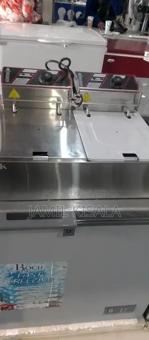 Double Deep Fryer Machine