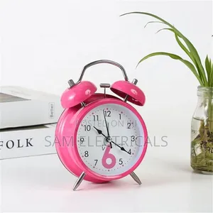 Portable Analog Bedside Alarm Clock