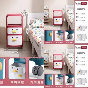 Cartoon Plastic Kids Drawer