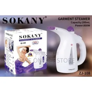 Sokany 2-in-1 Garment and Facial Steamer