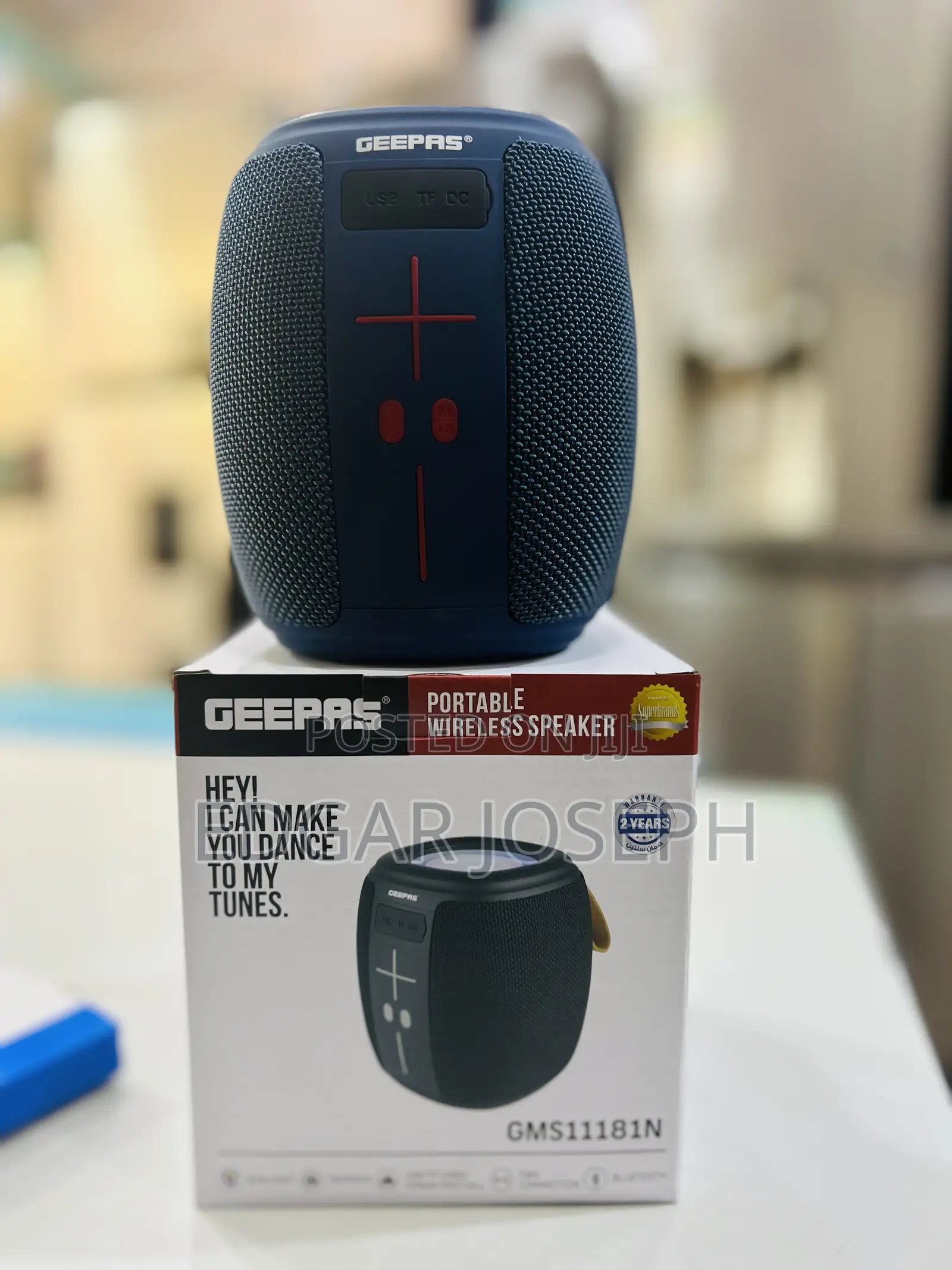 Geepas Portable Speaker .Usb Bluetooth Fm