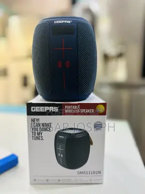 Geepas Portable Speaker .Usb Bluetooth Fm