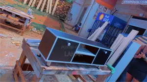 Tv Stand Black Wooden