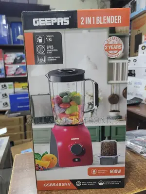 Geepas 2 in 1 Blender/Gsb5485nv