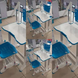 Children Adjustable Study Desk and Chair Set