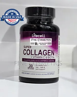 Lifecell Super Collagen Biotin Vitamin C Beauty 60 Tablets.