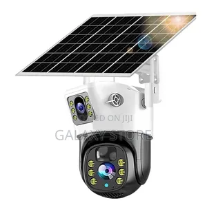 Wireless Camera Dual Lens PTZ Solar Camera Outdoor Security
