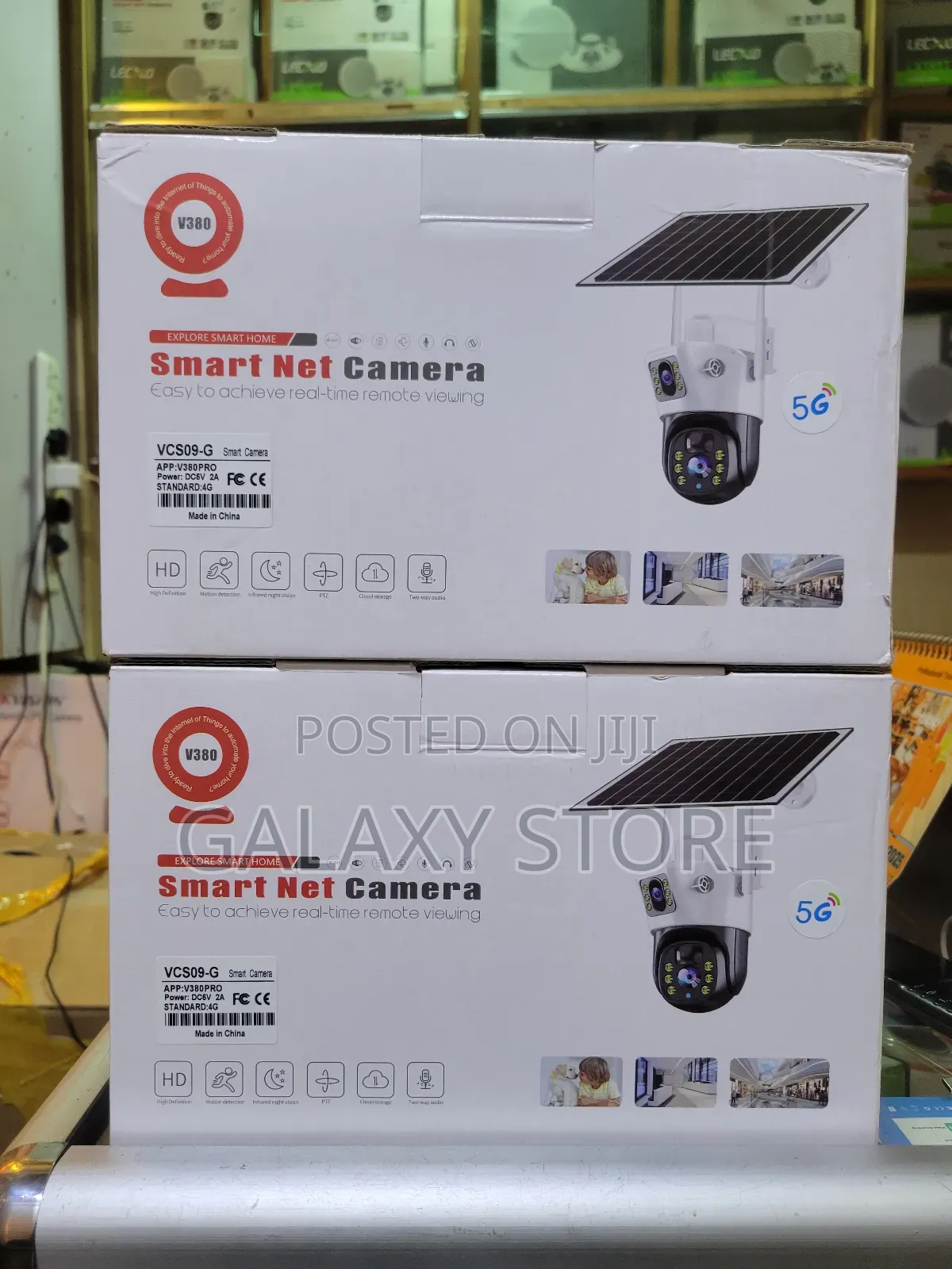 Wireless Camera Dual Lens PTZ Solar Camera Outdoor Security
