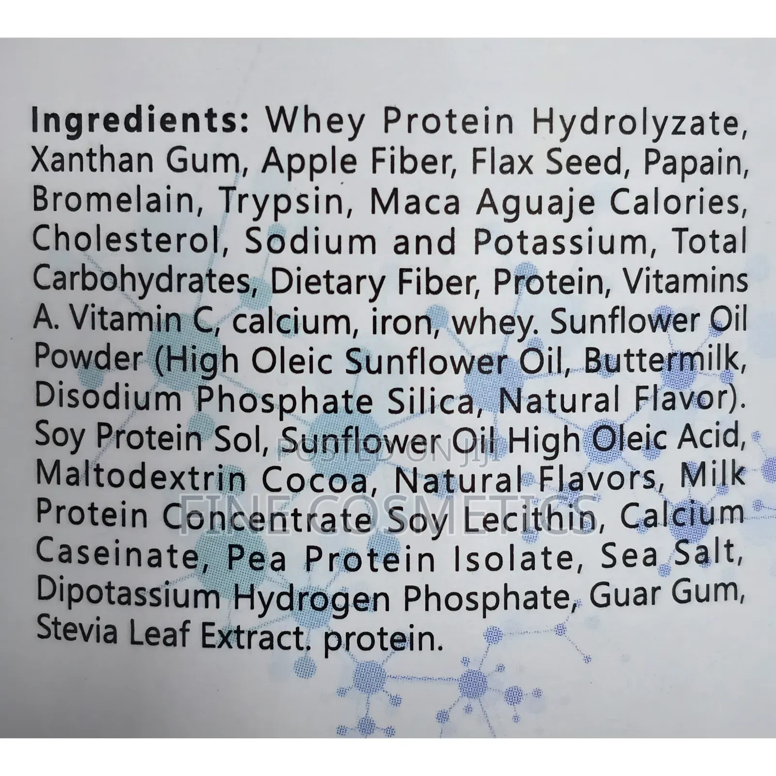 Wholesale Curvy Weight Gain Hip/Butt Whey Protein Porridge