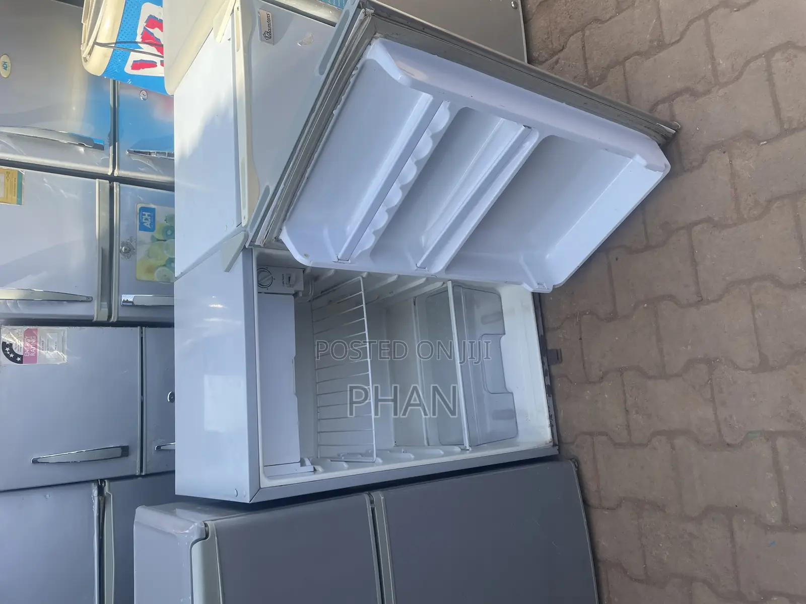 Adh Silver Fridge in Good Condition