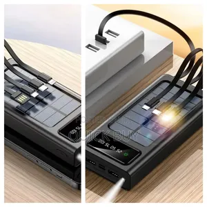 Treqa 30000mah Capacity Solar Energy Power Bank