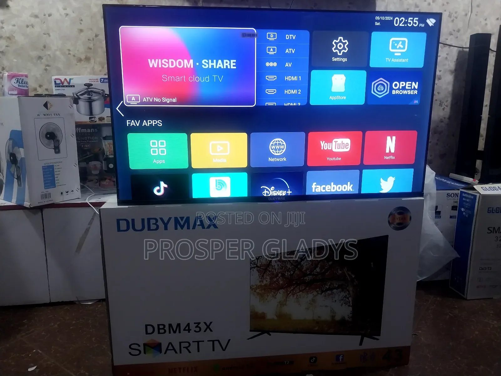 Dubemax 43 Smart Digital Android