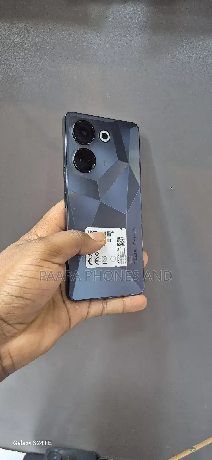 Tecno Camon 20 256 GB Black