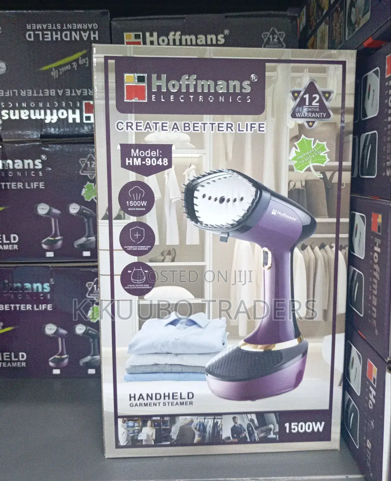 Hoffman Handheld Garment Steamer