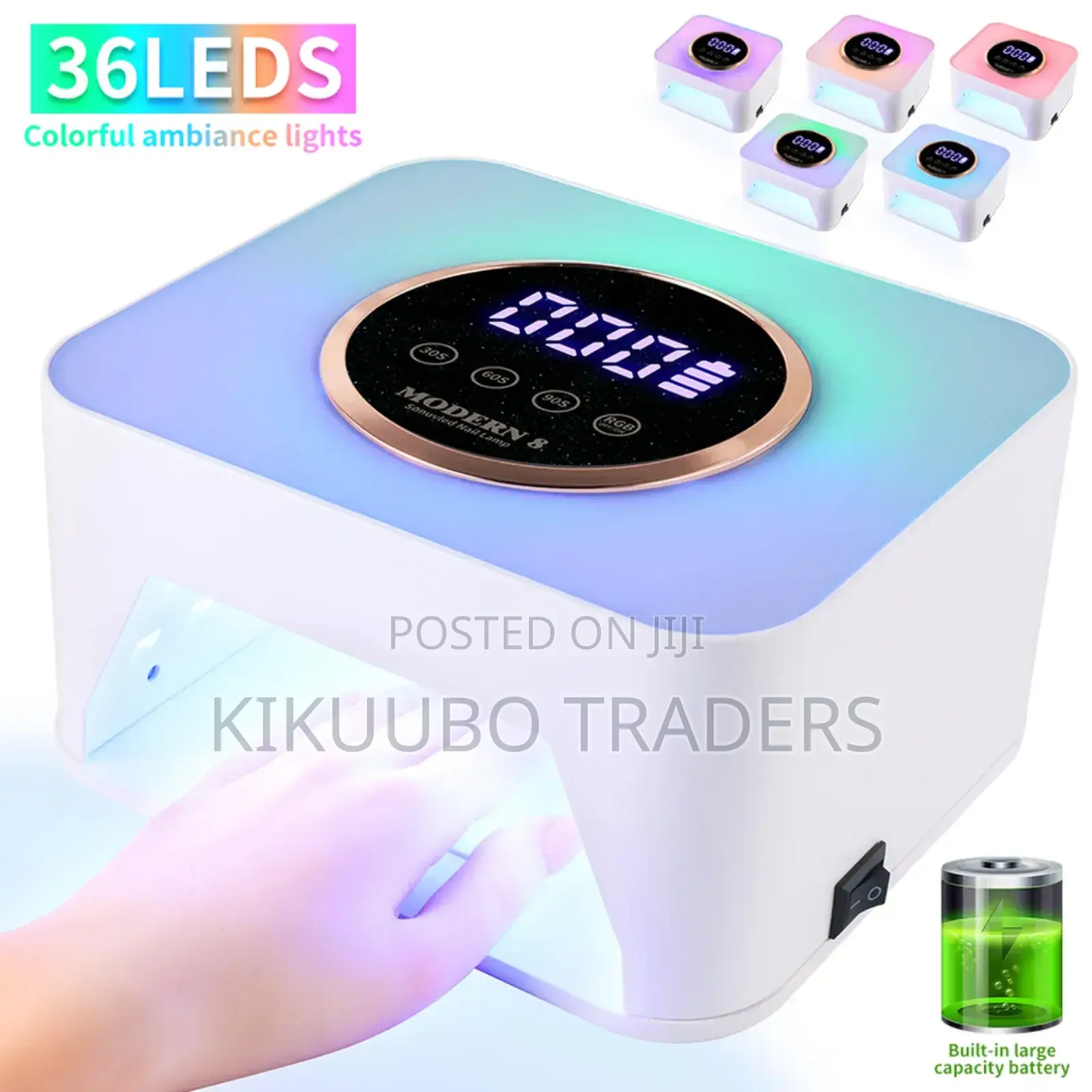 Cordless Wireless Rechargeable Nail Dryer