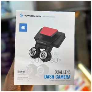 Powerology Dual Lens Dash Camera 