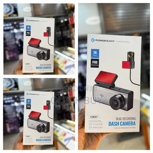 Powerology Dual Recording Dash Camera FHD
