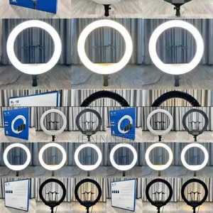 18-Inch Super Bright Ring Light System With a Stand