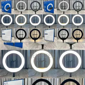 18-Inch Super Bright Ring Light System With a Stand