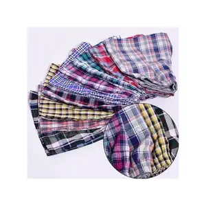 Mens Checked Boxers -6 Pieces
