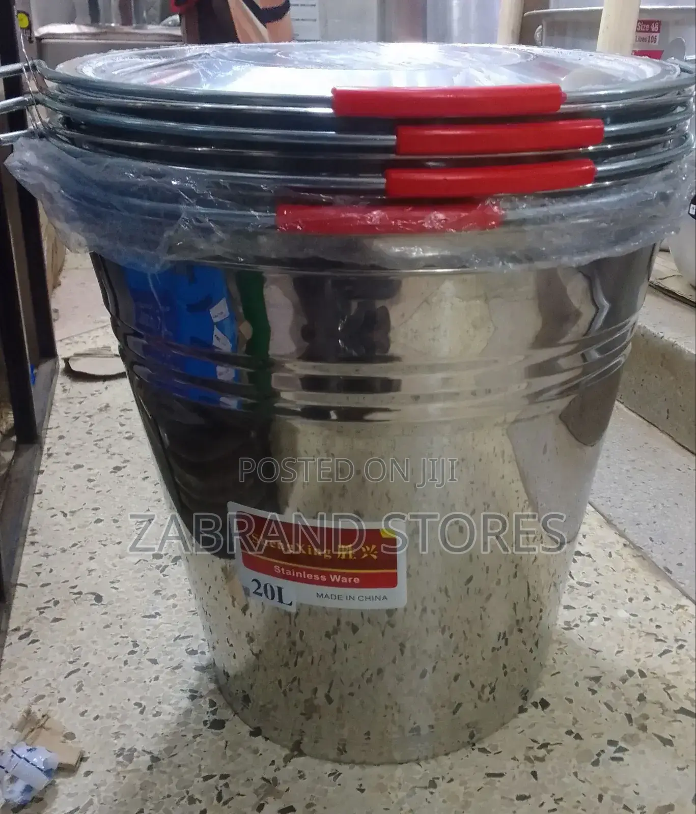 Stainless Steel Bucket 20l
