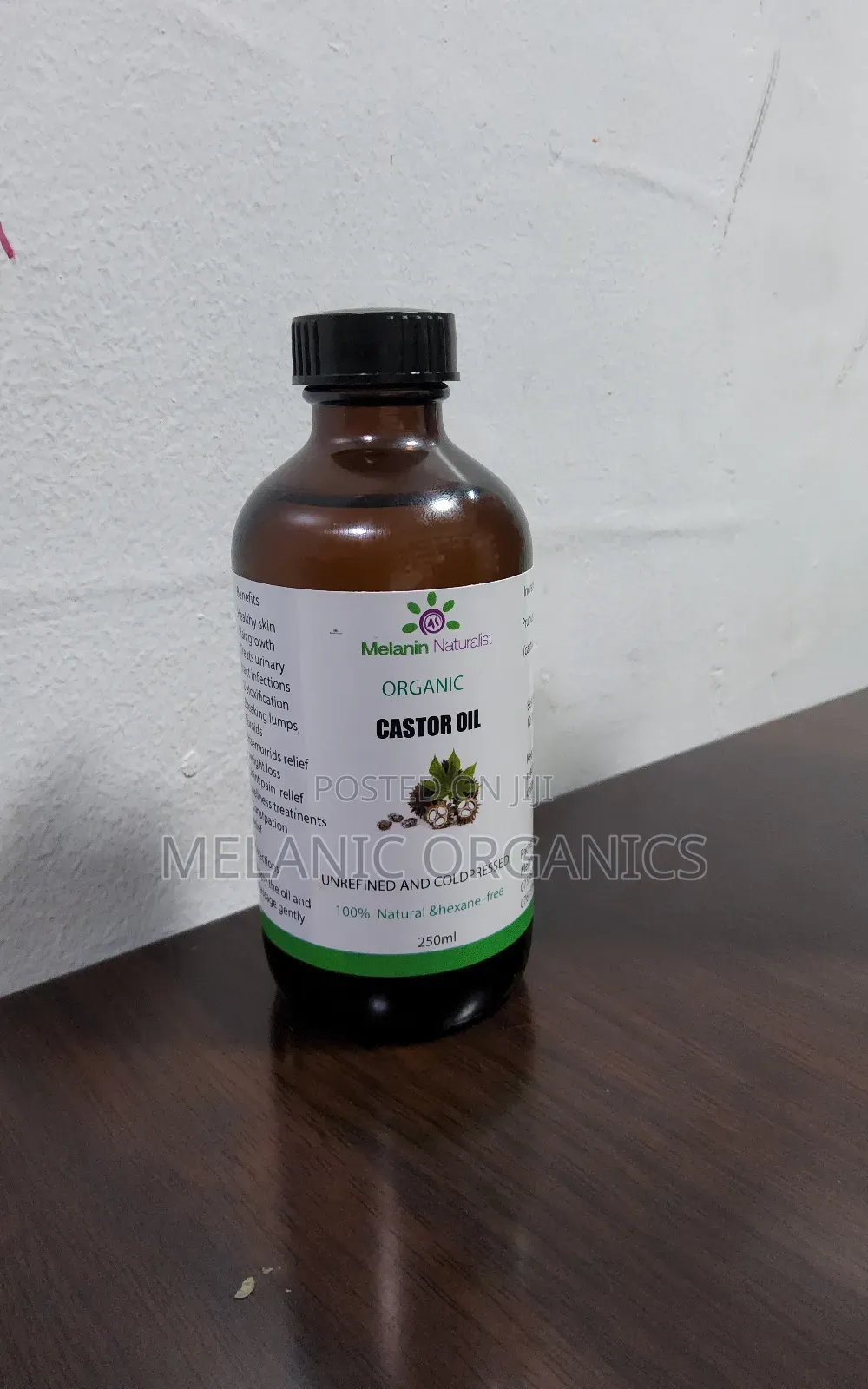 Hexane Free Castor Oil 250ml 